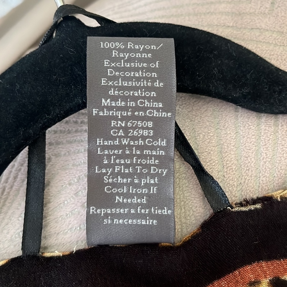 Vince Camuto Leopard Print Open Topper Kimono Sha… - image 5